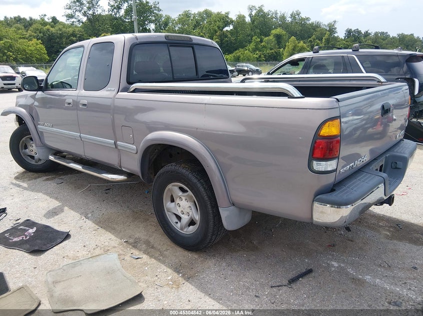 2000 Toyota Tundra VIN 5TBBT4818YS113068 IAAI salvage auction — LEFT FRONT, Salvage (Louisiana), sold $2,250 on 2026-07-15 (photo 3)