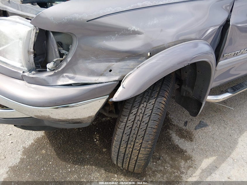 2000 Toyota Tundra VIN 5TBBT4818YS113068 IAAI salvage auction — LEFT FRONT, Salvage (Louisiana), sold $2,250 on 2026-07-15 (photo 6)