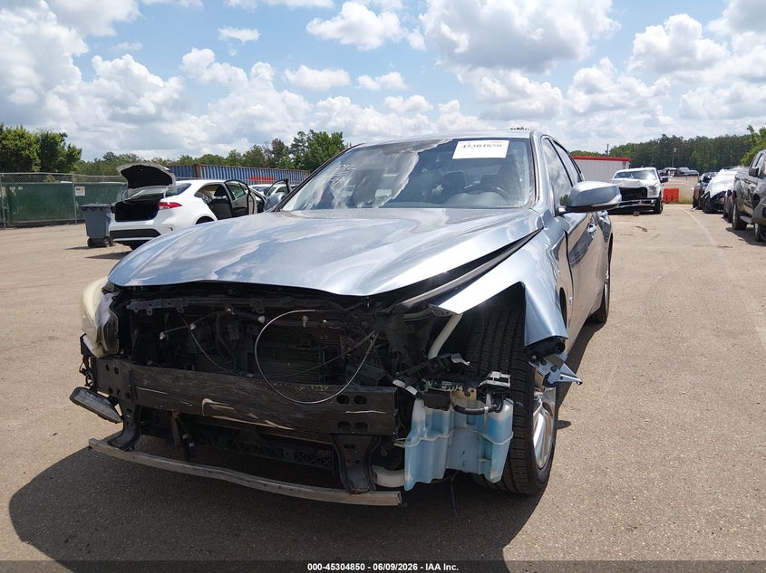 2018 Infiniti Q50 VIN JN1EV7AP2JM358211 IAAI salvage auction — FRONT END, Salvage (Mississippi), sold $1,500 on 2026-07-30 (photo 6)