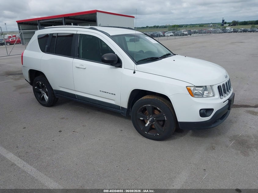 2011 Jeep Compass VIN 1J4NT1FB7BD260798 IAAI salvage auction — LEFT SIDE, Certificate Of Title (Nebraska), sold $975 on 2026-07-09 (photo 1)