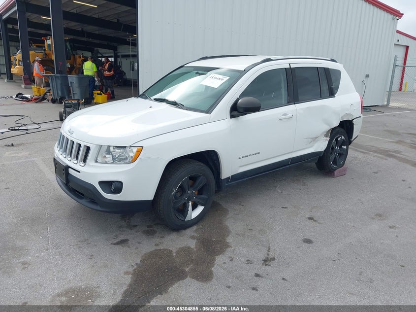 2011 Jeep Compass VIN 1J4NT1FB7BD260798 IAAI salvage auction — LEFT SIDE, Certificate Of Title (Nebraska), sold $975 on 2026-07-09 (photo 2)