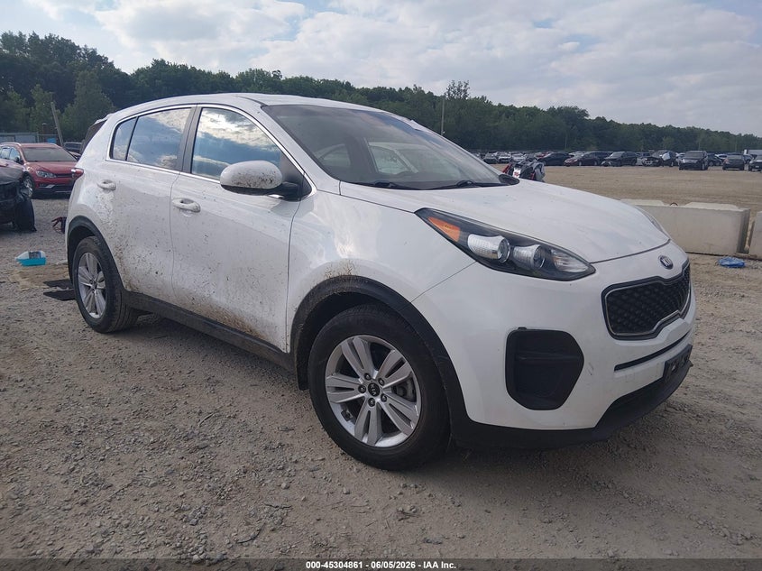 2018 Kia Sportage VIN KNDPM3AC8J7488295 IAAI salvage auction — REAR END, Salvage (Ohio), sold $1,550 on 2026-07-29 (photo 1)