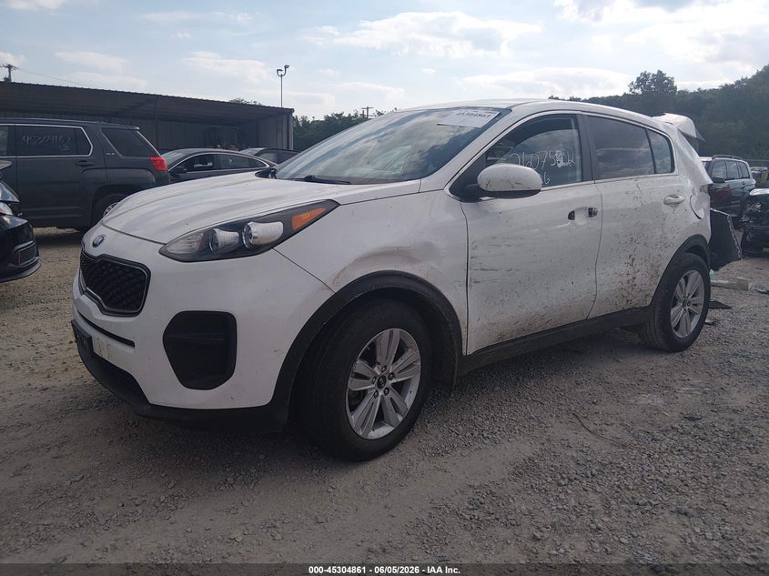 2018 Kia Sportage VIN KNDPM3AC8J7488295 IAAI salvage auction — REAR END, Salvage (Ohio), sold $1,550 on 2026-07-29 (photo 2)