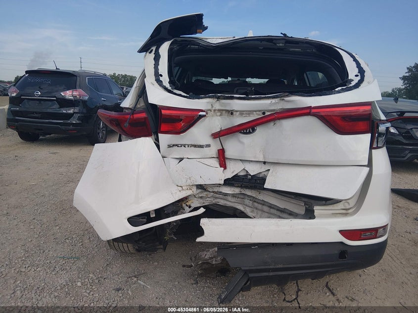 2018 Kia Sportage VIN KNDPM3AC8J7488295 IAAI salvage auction — REAR END, Salvage (Ohio), sold $1,550 on 2026-07-29 (photo 6)
