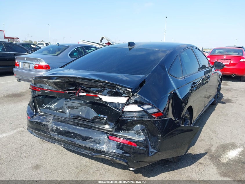 2024 Honda Accord VIN 1HGCY2F70RA011109 IAAI salvage auction — REAR END, Salvage (California), sold $11,000 on 2026-07-30 (photo 4)