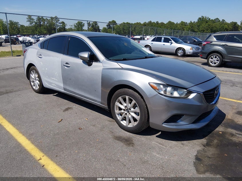 2015 Mazda 6 VIN JM1GJ1U65F1164041 IAAI salvage auction — RIGHT SIDE, Salvage Title, sold $1,250 on 2026-07-22 (photo 1)