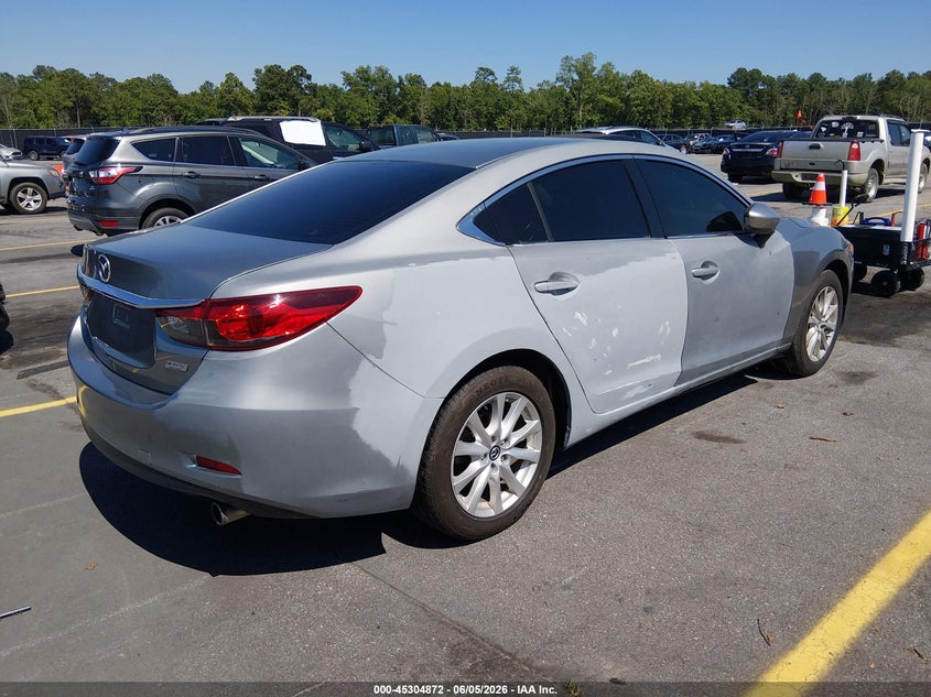 2015 Mazda 6 VIN JM1GJ1U65F1164041 IAAI salvage auction — RIGHT SIDE, Salvage Title, sold $1,250 on 2026-07-22 (photo 4)