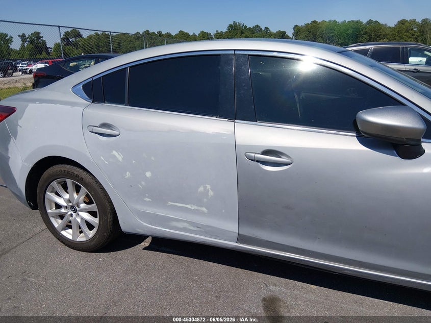 2015 Mazda 6 VIN JM1GJ1U65F1164041 IAAI salvage auction — RIGHT SIDE, Salvage Title, sold $1,250 on 2026-07-22 (photo 6)