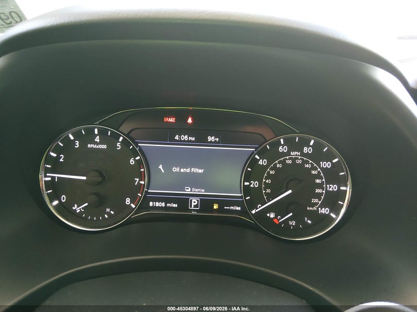 2020 Infiniti Qx80 VIN JN8AZ2NF3L9705320 IAAI salvage auction — FRONT & REAR, Salvage Title, sold $9,000 on 2026-08-17 (photo 7)