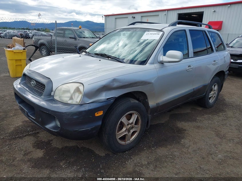 2003 Hyundai Santa fe VIN KM8SC73E63U537027 IAAI salvage auction — LEFT FRONT, Bill Of Sale (Washington), sold $100 on 2026-07-07 (photo 2)