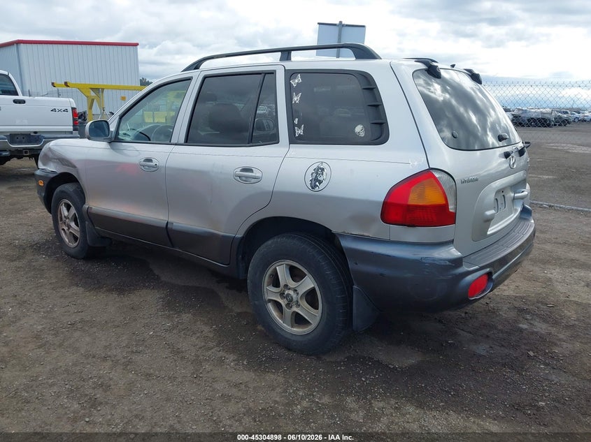 2003 Hyundai Santa fe VIN KM8SC73E63U537027 IAAI salvage auction — LEFT FRONT, Bill Of Sale (Washington), sold $100 on 2026-07-07 (photo 3)