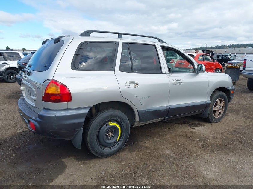 2003 Hyundai Santa fe VIN KM8SC73E63U537027 IAAI salvage auction — LEFT FRONT, Bill Of Sale (Washington), sold $100 on 2026-07-07 (photo 4)