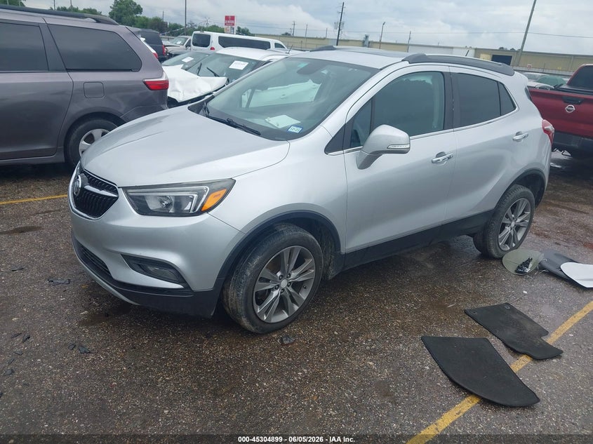 2017 Buick Encore VIN KL4CJBSB0HB175122 IAAI salvage auction — RIGHT SIDE, Salvage Title, sold $1,500 on 2026-07-15 (photo 2)