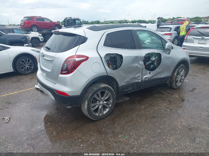 2017 Buick Encore VIN KL4CJBSB0HB175122 IAAI salvage auction — RIGHT SIDE, Salvage Title, sold $1,500 on 2026-07-15 (photo 4)