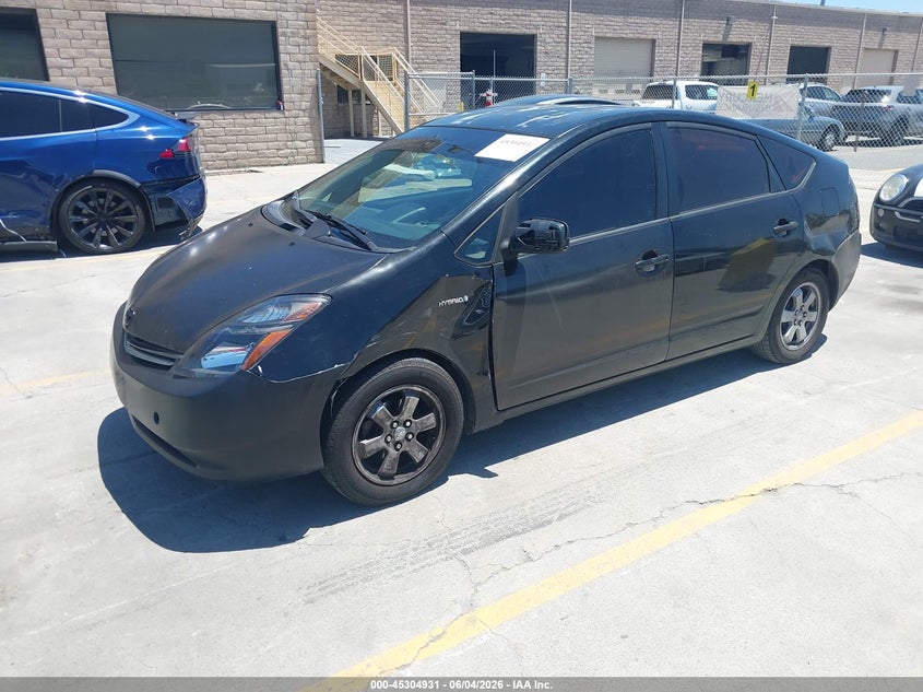 2006 Toyota Prius VIN JTDKB20U863142203 IAAI salvage auction — LEFT SIDE, Salvage (California), sold $575 on 2026-07-13 (photo 2)