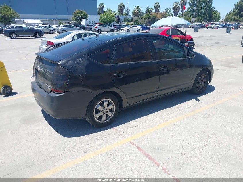 2006 Toyota Prius VIN JTDKB20U863142203 IAAI salvage auction — LEFT SIDE, Salvage (California), sold $575 on 2026-07-13 (photo 4)