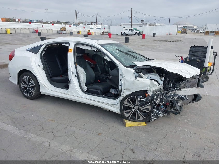 2018 Honda Civic VIN JHMFC1F7XJX036264 IAAI salvage auction — FRONT END, Salvage Title, sold $675 on 2026-07-08 (photo 1)