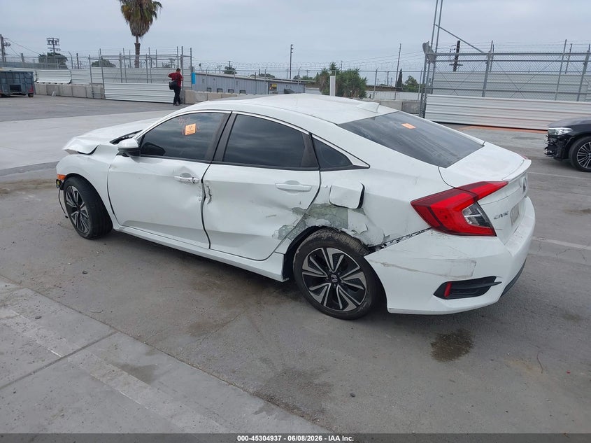 2018 Honda Civic VIN JHMFC1F7XJX036264 IAAI salvage auction — FRONT END, Salvage Title, sold $675 on 2026-07-08 (photo 3)