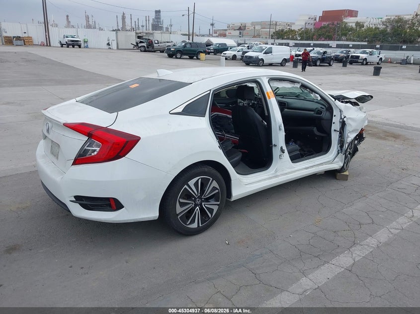 2018 Honda Civic VIN JHMFC1F7XJX036264 IAAI salvage auction — FRONT END, Salvage Title, sold $675 on 2026-07-08 (photo 4)