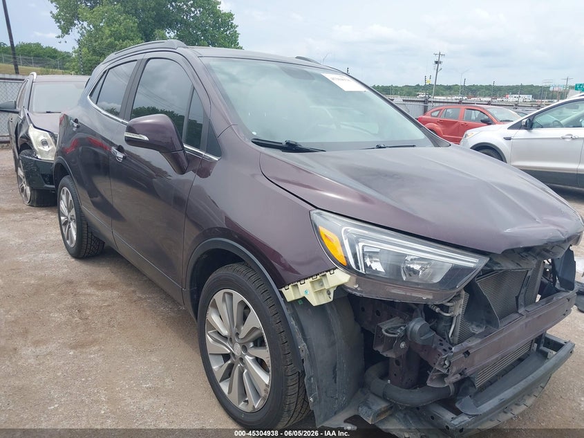 2017 Buick Encore VIN KL4CJASB1HB203097 IAAI salvage auction — FRONT END, Salvage Title, sold $2,475 on 2026-07-15 (photo 1)