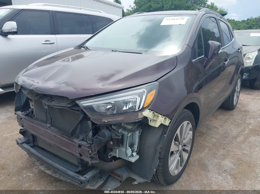 2017 Buick Encore VIN KL4CJASB1HB203097 IAAI salvage auction — FRONT END, Salvage Title, sold $2,475 on 2026-07-15 (photo 2)