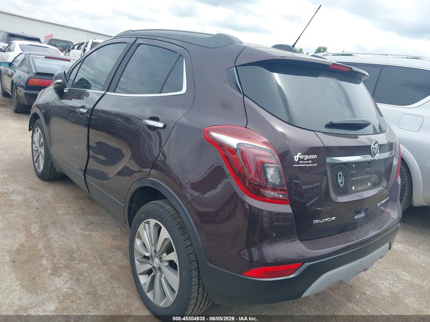 2017 Buick Encore VIN KL4CJASB1HB203097 IAAI salvage auction — FRONT END, Salvage Title, sold $2,475 on 2026-07-15 (photo 3)