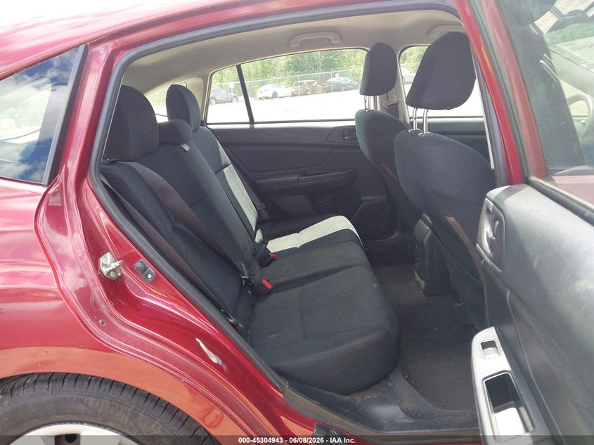 2013 Subaru Impreza VIN JF1GPAA67D2876549 IAAI salvage auction — LEFT REAR, Salvage Title, sold $400 on 2026-07-09 (photo 8)