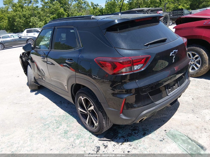 2022 Chevrolet Trailblazer VIN KL79MUSL8NB043388 IAAI salvage auction — LEFT FRONT, Salvage (Kentucky), sold $4,850 on 2026-07-31 (photo 3)
