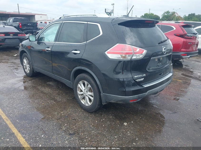 2016 Nissan Rogue VIN KNMAT2MV1GP604042 IAAI salvage auction — FRONT END, Salvage Title, sold $900 on 2026-07-22 (photo 3)