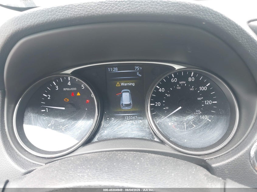 2016 Nissan Rogue VIN KNMAT2MV1GP604042 IAAI salvage auction — FRONT END, Salvage Title, sold $900 on 2026-07-22 (photo 7)