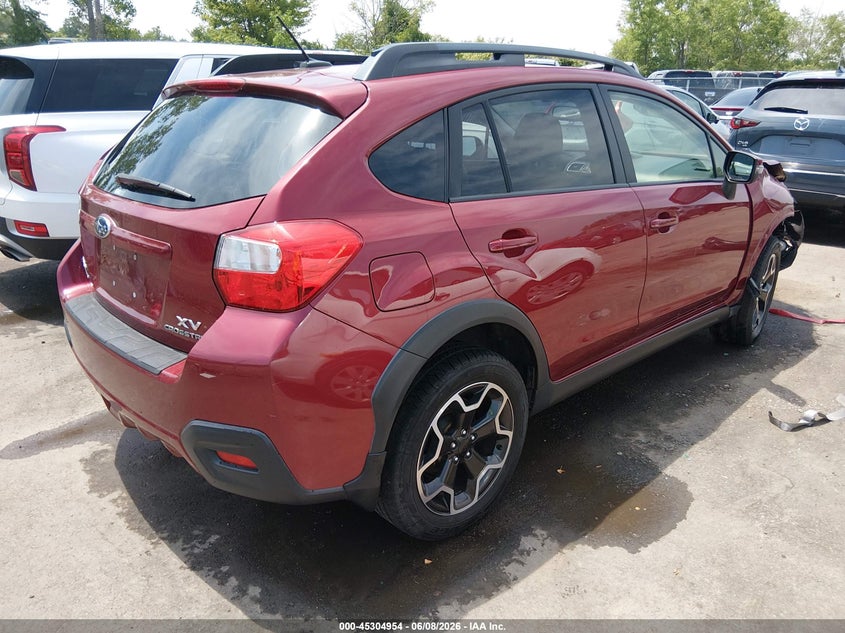 2015 Subaru Xv VIN JF2GPAPC2F8322943 IAAI salvage auction — FRONT END, Salvage Title, sold $1,225 on 2026-07-14 (photo 4)