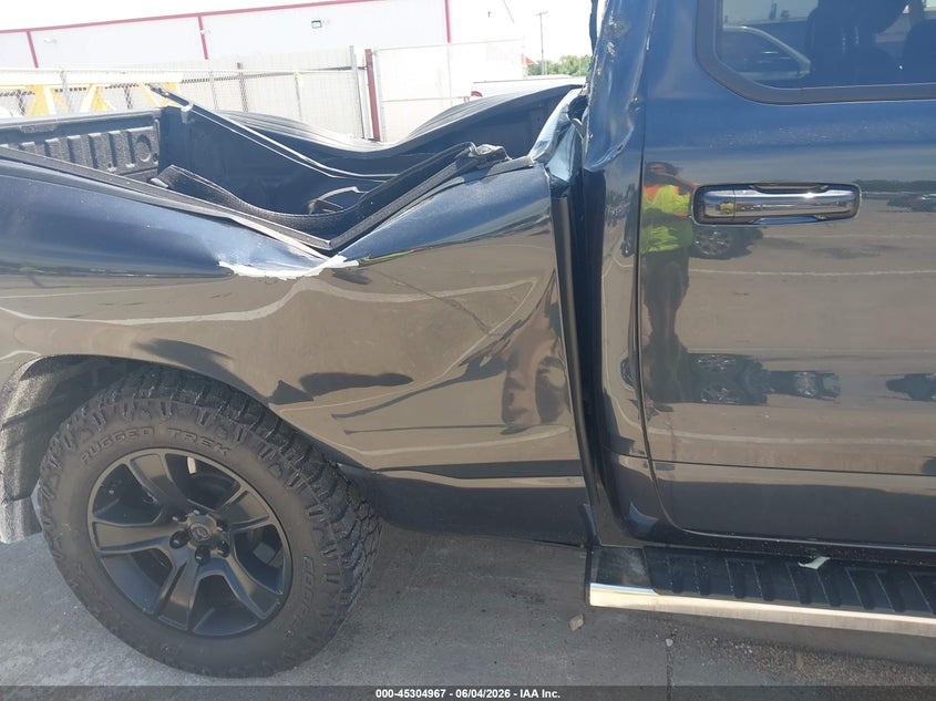 2021 Ram 1500 VIN 1C6SRFBT4MN559608 IAAI salvage auction — RIGHT REAR, Salvage (Indiana), sold $10,800 on 2026-08-04 (photo 6)