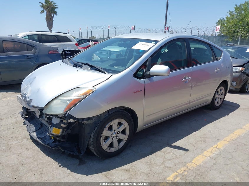 2008 Toyota Prius VIN JTDKB20U887716178 IAAI salvage auction — FRONT END, Salvage (California), sold $550 on 2026-07-15 (photo 2)
