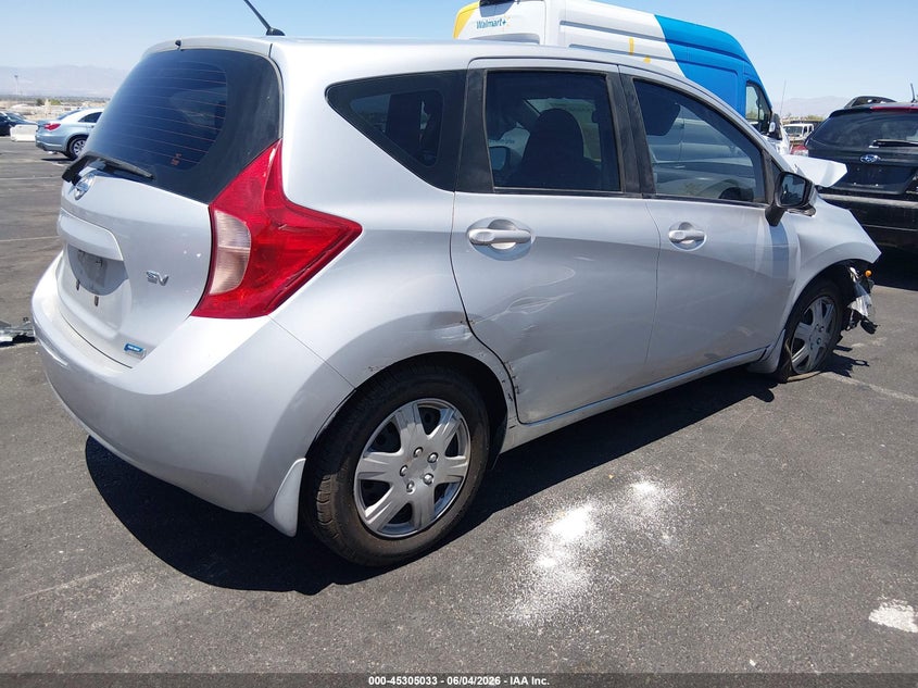 2015 Nissan Versa VIN 3N1CE2CP0FL445596 IAAI salvage auction — NORMAL WEAR, Salvage Title, sold $475 on 2026-07-24 (photo 4)