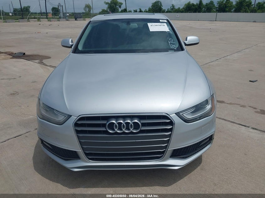 2014 Audi A4 VIN WAUAFAFL3EN029557 IAAI salvage auction — UNKNOWN, Original (Texas), sold $925 on 2026-07-10 (photo 6)