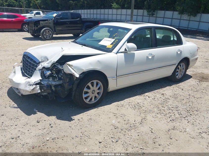 2006 Kia Amanti VIN KNALD124X65091942 IAAI salvage auction — FRONT END, Salvage (Georgia), sold $400 on 2026-07-16 (photo 2)