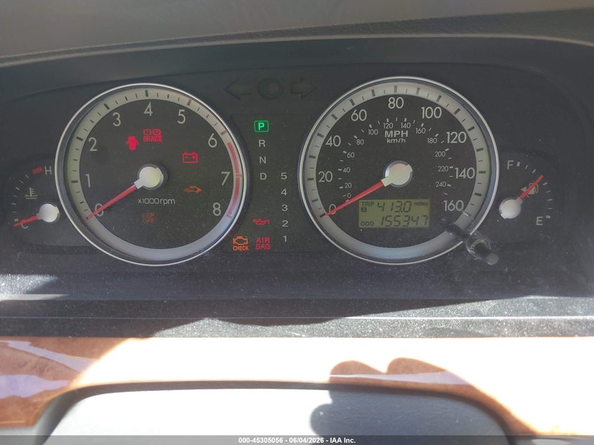 2006 Kia Amanti VIN KNALD124X65091942 IAAI salvage auction — FRONT END, Salvage (Georgia), sold $400 on 2026-07-16 (photo 7)