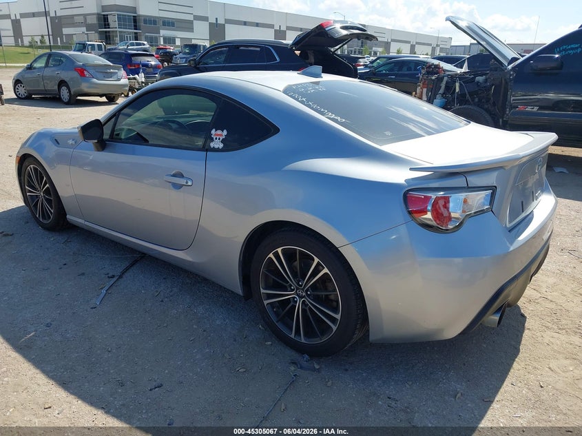 2015 Scion Fr-s VIN JF1ZNAA13F9702457 IAAI salvage auction — SIDE, Salvage Title, sold $2,000 on 2026-08-21 (photo 3)
