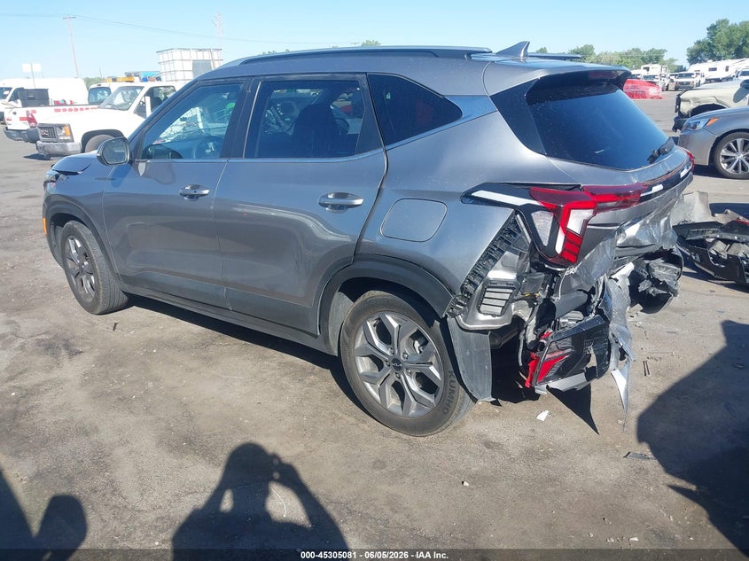 2024 Kia Seltos VIN KNDEU2AA6R7505140 IAAI salvage auction — FRONT & REAR, Salvage Title, sold $3,000 on 2026-07-30 (photo 3)