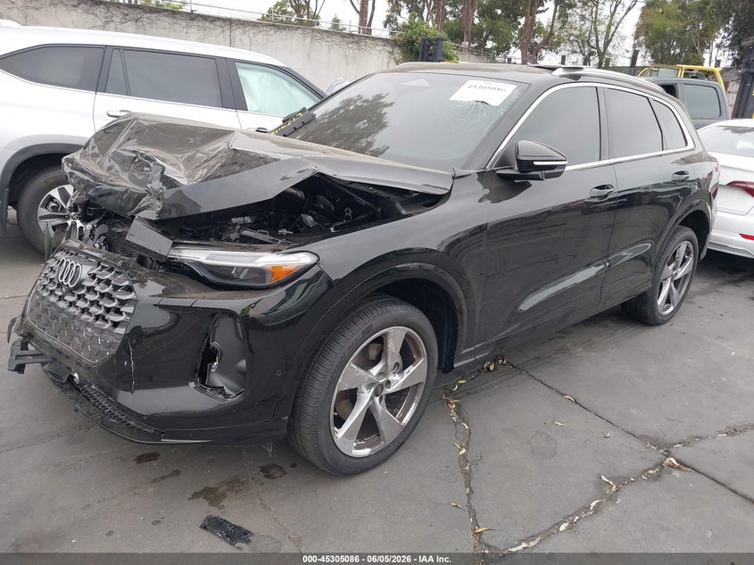 2025 Audi Q5 VIN WA12AAGU1S2076803 IAAI salvage auction — FRONT END, Salvage Certificate (California), sold $25 on 2026-07-29 (photo 2)
