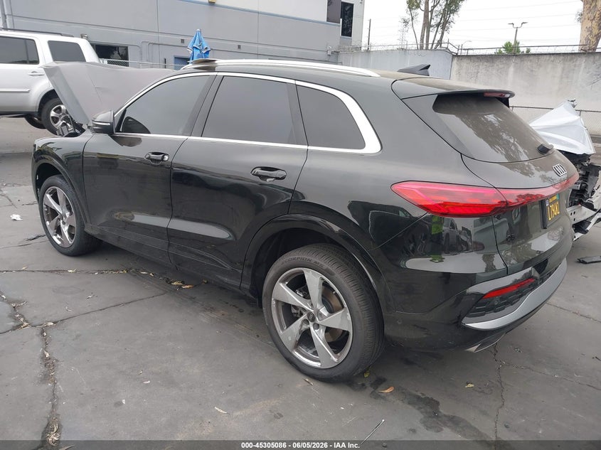 2025 Audi Q5 VIN WA12AAGU1S2076803 IAAI salvage auction — FRONT END, Salvage Certificate (California), sold $25 on 2026-07-29 (photo 3)