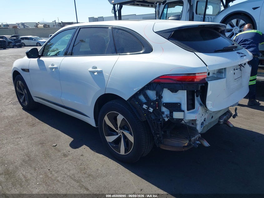 2024 Jaguar F-pace VIN SADCT2EX4RA741611 IAAI salvage auction — REAR END, Salvage Title, sold $13,500 on 2026-07-24 (photo 3)