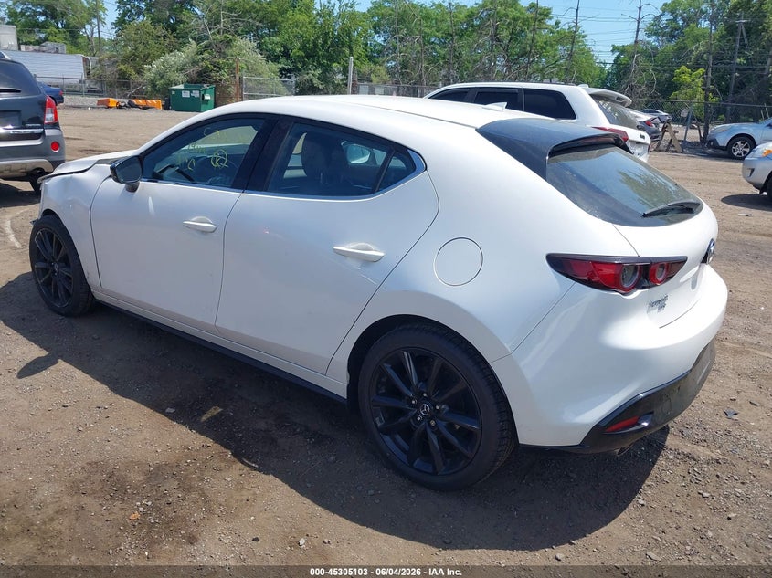 2021 Mazda 3 VIN JM1BPBJY9M1327341 IAAI salvage auction — FRONT END, Salvage (New Jersey), sold $850 on 2026-07-29 (photo 3)