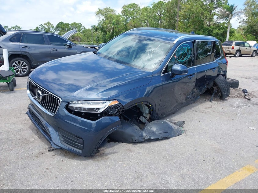 2022 Volvo Xc90 VIN YV4A22PK3N1861155 IAAI salvage auction — SIDE, Salvage Title, sold $5,100 on 2026-07-09 (photo 2)