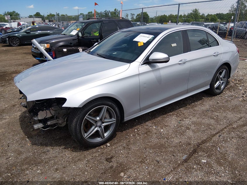 2017 Mercedes-benz E-klasse VIN WDDZF4KB3HA045084 IAAI salvage auction — FRONT END, Salvage (Ohio), sold $3,500 on 2026-07-23 (photo 2)