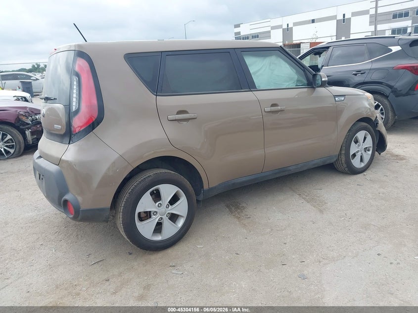 2014 Kia Soul VIN KNDJP3A57E7011300 IAAI salvage auction — FRONT END, Salvage Title, sold $725 on 2026-07-14 (photo 4)