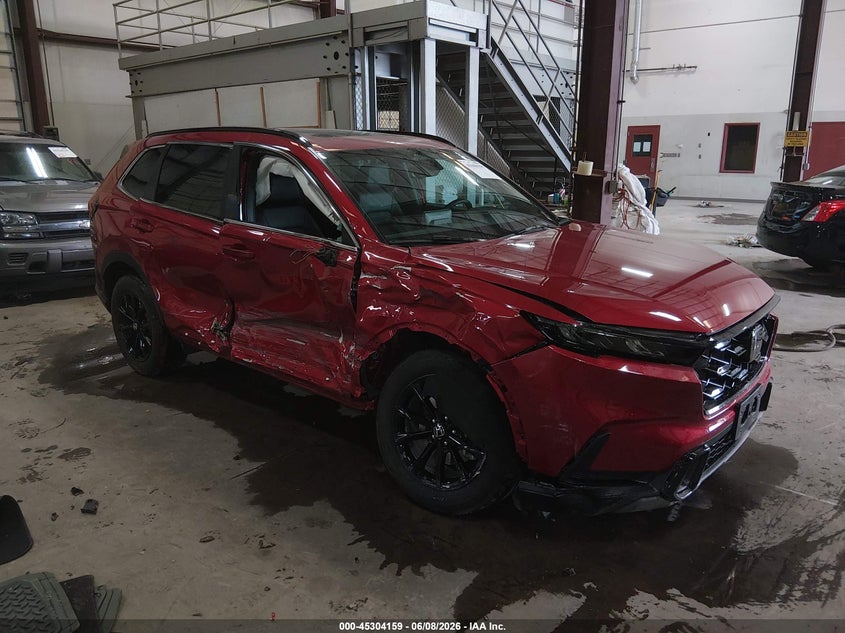 2025 Honda Cr-v VIN 7FARS6H85SE047810 IAAI salvage auction — RIGHT SIDE, Salvage Title, sold $11,550 on 2026-07-17 (photo 1)