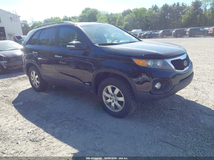 2011 Kia Sorento VIN 5XYKTCA19BG128503 IAAI salvage auction — NORMAL WEAR, Clear (New York), sold $600 on 2026-07-07 (photo 1)