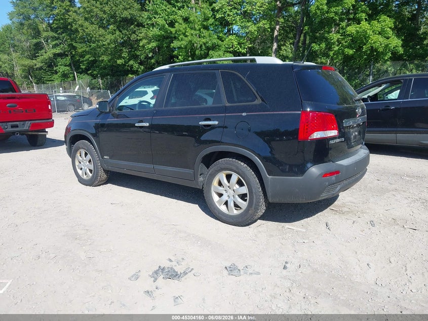 2011 Kia Sorento VIN 5XYKTCA19BG128503 IAAI salvage auction — NORMAL WEAR, Clear (New York), sold $600 on 2026-07-07 (photo 3)