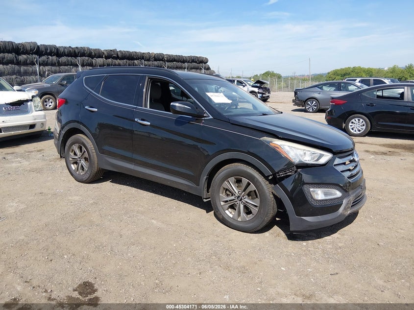 2015 Hyundai Santa fe VIN 5XYZUDLB7FG287114 IAAI salvage auction — FRONT END, Salvage Title, sold $1,150 on 2026-07-08 (photo 1)